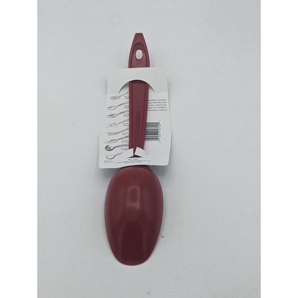 Hutzler Solid Serving Spoon Nylon Reinforced Utensil 11" Red No 700 - Picture 2 of 3